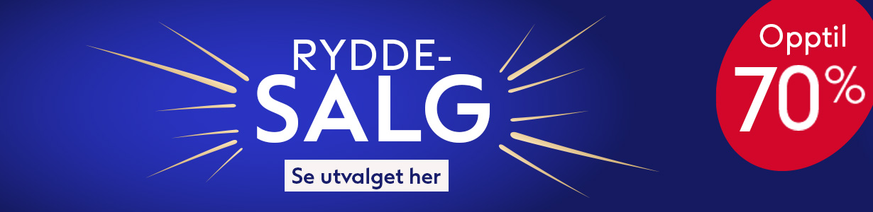 opptil 70% rabatt