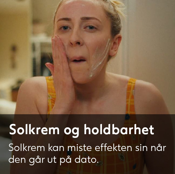 solkrem og holdbarhet